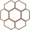 Ekena Millwork Florin Wood Fretwork Pierced Ceiling Medallion, Wood (Paint Grade), 18"OD x 6 3/8"ID x 3/8"T CMWP18X18X0375FOMF - alternate 2
